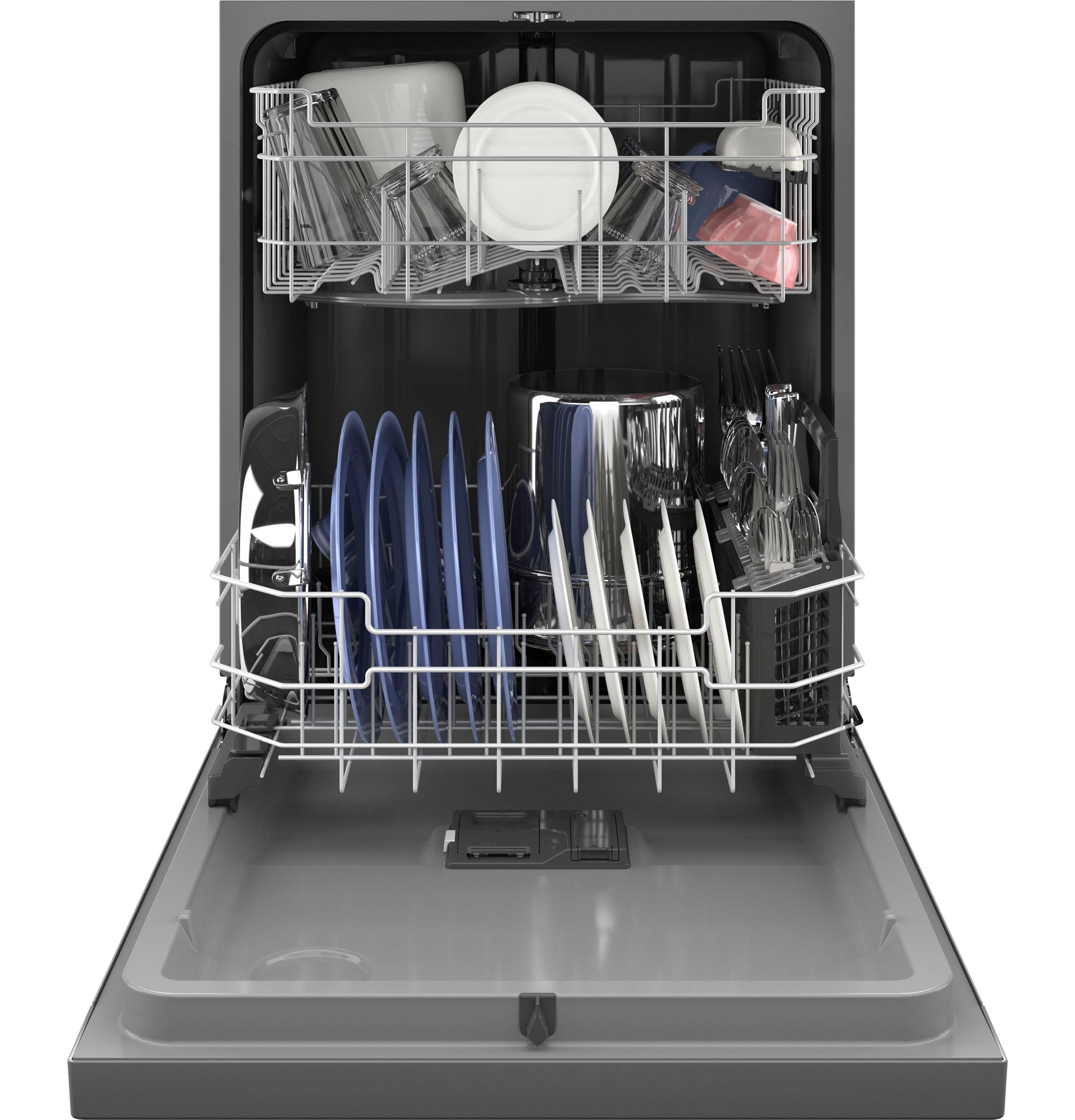 GE GDF550P 24" Built-In Front Control Dishwasher - Stainless