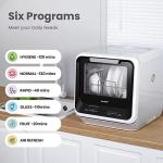 COMFEE' Portable Mini Dishwasher with 5L Water Tank