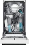 Compact Frigidaire Front Control Dishwasher in White