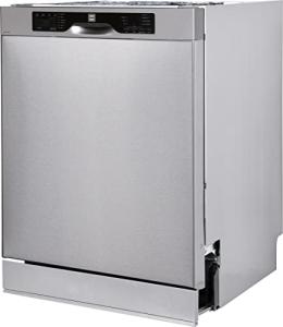 RCA Front Control Built-in Dishwasher, 57 DBA, Stainless Steel