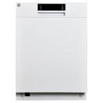 Kenmore 24" Built-in Stainless Steel Tub Dishwasher EasyFlex 3rd, SmartWash, UltraWash Plus, TurboDry, and MoreSpace Adjustable Rack, Energy Star Certified, White