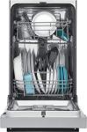 FRIGIDAIRE 18 in. ADA Compact Front Control Dishwasher in Stainless Steel with Dual Spray Arms, 52 dBA, includes room-of-choice delivery