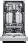 FRIGIDAIRE 18 in. ADA Compact Front Control Dishwasher in Stainless Steel with Dual Spray Arms, 52 dBA, includes room-of-choice delivery