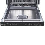 Honeywell 24 Inch Dishwasher with 12 Place settings, 7 Washing Cycles, Stainless Steel and Plastic Tub, UL/Energy Star- Stainless Steel