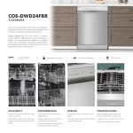 COSMO Front Control Built-In Tall Tub Dishwasher