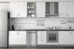 Honeywell 24 Inch Dishwasher with 12 Place settings, 7 Washing Cycles, Stainless Steel and Plastic Tub, UL/Energy Star- Stainless Steel