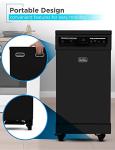 BLACK+DECKER 18-Inch Portable Dishwasher, 8 Settings