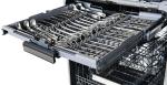 Kenmore Elite 24" Built-In Dishwasher - UltraWash Plus, TurboDry, QuietWash, SmartWash, TurboFlex Third Rack & Reach-Thru Handle - 15 Place Settings - 42 DBA - ENERGY STAR Certified - Stainless Steel