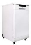 SPT SD-9263WA 18″ Wide Portable Dishwasher with ENERGY STAR, 6 Wash Programs, 8 Place Settings and Stainless Steel Tub – White