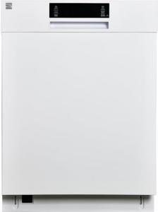 Kenmore 24" Built-in Stainless Steel Tub Dishwasher EasyFlex 3rd, SmartWash, UltraWash Plus, TurboDry, and MoreSpace Adjustable Rack, Energy Star Certified, White