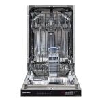 West Bend 45.7cm Built-In Dishwasher, Stainless Steel