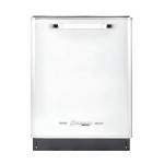 Unique Appliances UGP-24CR DW W Classic Retro Built Extremely Quiet Dishwasher Machine for Home Use, 6 Wash Cycles, 14 Place Settings, 120 V, 24", Marshmallow White