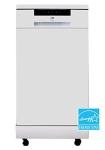SPT SD-9263WB 18″ Wide Portable Dishwasher with ENERGY STAR, 6 Wash Programs, 8 Place Settings and Stainless Steel Tub – White