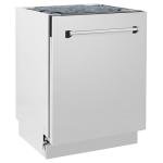 ZLINE 24" Tallac Series 3rd Rack Tall Tub Dishwasher in Stainless Steel, 51dBa (DWV-24) (304 Stainless Steel)