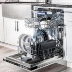 ZLINE 24" Tallac Series 3rd Rack Tall Tub Dishwasher in Stainless Steel, 51dBa (DWV-24) (304 Stainless Steel)