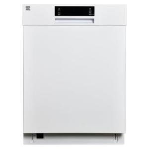 Kenmore 24" Built-in Stainless Steel Tub Dishwasher SmartWash, UltraWash, SmartDry Plus, MoreSpace Adjustable Rack and Leak Detect, Energy Star Certified, White