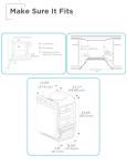 BLACK+DECKER 24" Built-In Dishwasher, 12-Place Setting Capacity with Stainless Steel Tub, Dish Washer with 5 Wash Programs and Smart Wash Cycle, ENERGY STAR Certified, BDW100MW, White