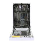 Avanti DWF18V0W 18-Inch Dishwasher Machine with Front Control LED Display, Fits 8 Place Settings with 3 Wash Options, 6 Automatic Cycles Includes Rinse Aid Dispenser with Low Noise Rating, 53dB, White
