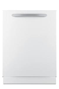 Summit Appliance DW242WADA 24" Wide ENERGY STAR Certified ADA Compliant Built-in Dishwasher with White Door, Top Control Panel, Pro Style Handle, Stainless Steel Interior, Made in Europe