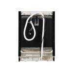 Equator 24" Built-in Dishwasher Top Controls with 3rd Rack 15 place 3.4g QUIET 51 dB 110V EStar with Corrosion Resistant Stainless Steel Racks in Black