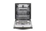 LG Top Control Smart Wi-Fi Enabled Dishwasher with QuadWash and TrueSteam - 24" - Built-in - 15 Place Settings - SenseClean Wash System - 3 Wash Arms - 42 dB - Smart Connect - Digital Inverter Motor -