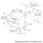 300 Series 24 in. Stainless Steel Top Control Tall Tub Bar Handle Dishwasher with Stainless Steel Tub, 3rd Rack, 46 dBA