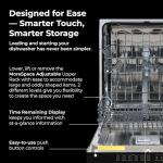 Kenmore 24" Black Built-In Stainless Steel Dishwasher