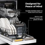 Kenmore 45.7cm Stainless Steel Dishwasher with SmartWash