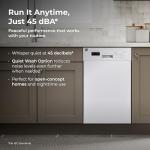 Kenmore 45.7cm Stainless Steel Dishwasher with SmartWash