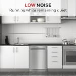 Honeywell 24-Inch Stainless Steel Dishwasher, 12 Settings