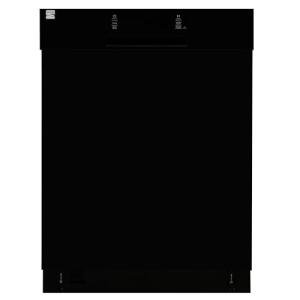 Kenmore SmartWash 24-Inch Built-In Dishwasher, Black