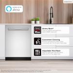 SHARP Smart Stainless Steel Dishwasher with Alexa