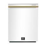 Forno 49 dB White Front Control Dishwasher