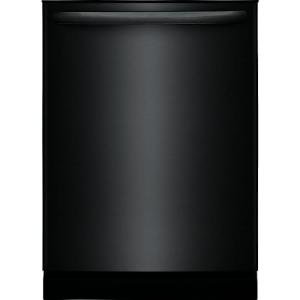 24-Inch Top Control Tall Tub Dishwasher in Black Steel