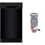 Frigidaire 18” ADA Compact Dishwasher & Garbage Disposal