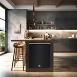 Forno 49 dBA Black Top Control Dishwasher