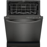 24-Inch Top Control Tall Tub Dishwasher in Black Steel
