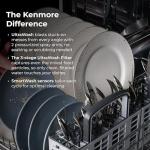 Kenmore 24" Adjustable Stainless Steel Bathtub Rack