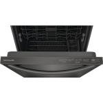 24-Inch Top Control Tall Tub Dishwasher in Black Steel