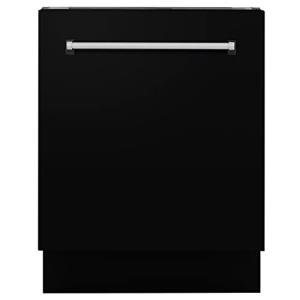 ZLINE 24" Black Matte Tall Tub Dishwasher