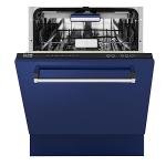 ZLINE 24" 3rd Rack Tall Tub Dishwasher in Blue
