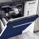 ZLINE 24" 3rd Rack Tall Tub Dishwasher in Blue