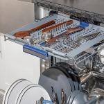 ZLINE 24" 3rd Rack Tall Tub Dishwasher in Blue