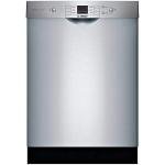Bosch 24" 100 Series Stainless Steel Dishwasher