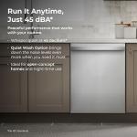 Kenmore 24" SmartWash Energy Star Dishwasher, Stainless Steel