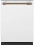 Cafe 24" Matte White Built-In Dishwasher