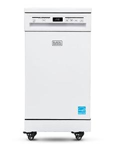 BLACK+DECKER Portable Dishwasher in White