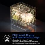 AIRMSEN Portable Countertop Dishwasher with 5 Settings