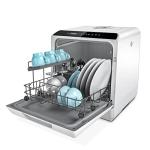 Hermitlux Portable Countertop Dishwasher with 5 Programs