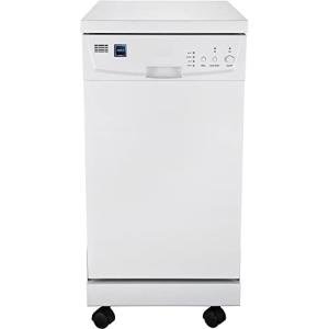 RCA Portable Dishwasher, 18-inch, 8 Place Settings